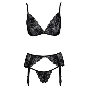 Set Kissable Midnight Fever Negru L-XL Thumb 3