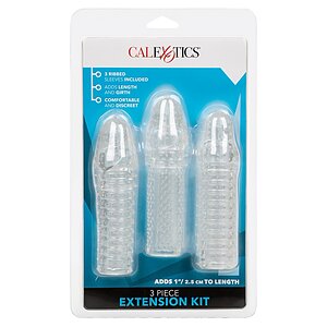 Set 3 Piese Prelungitoare Extension Transparent Thumb 1