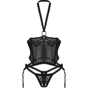 Set Obsessive Alliane Negru L-XL Thumb 2