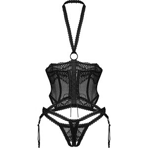 Set Obsessive Alliane Negru L-XL Thumb 3