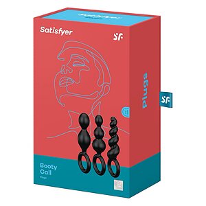 Set Satisfyer De Accesorii Pentru Satisfacție Anală Negru Thumb 3
