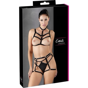 Set Cottelli Collection Irene Negru S-L Thumb 11