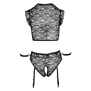 Set Cottelli Collection Lucille Negru L Thumb 4