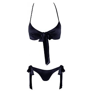 Set Cottelli Collection Margarette Negru S-M Thumb 3