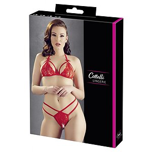 Set Cottelli Collection Milani Roșu XL Thumb 6