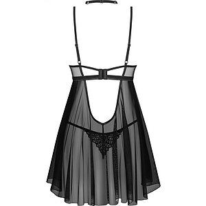 Babydoll Obsessive Donarella Negru M-L Thumb 3