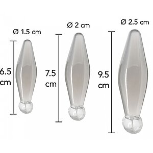 Set Finger Pentru Fund 3 buc Transparent Thumb 2