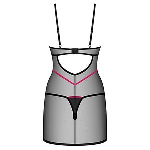 Chemise Obsessive Novenes Negru M-L Thumb 3