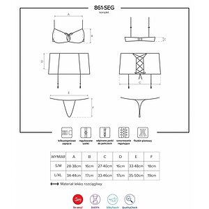 Set Obsessive 861-SEG Fuchsia S-M Thumb 4