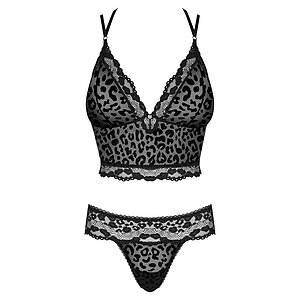 Set Obsessive Giully Negru L-XL Thumb 2