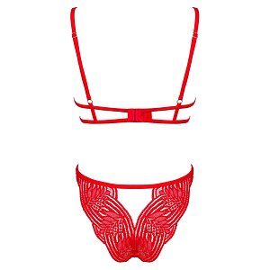 Set Obsessive Mellania Rosu L-XL Thumb 3