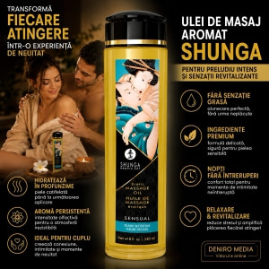 Shunga Massage Oil Island Blossoms 250ml Thumb 3