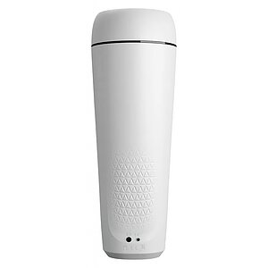 Masturbator Sienna Cu Vibrații Voce Și Sucțiune Alb Thumb 6