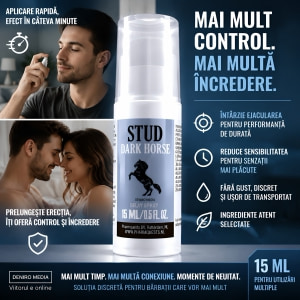 Spray Ejaculare Precoce Stud Dark Horse 15 ml Thumb 3