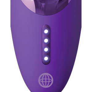 Stimulator cu Suctiune și Limbă Vibratorie, 7 Moduri, USB-C Mov Thumb 3