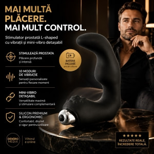 Stimulator Prostată Rebel Negru Thumb 9