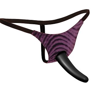 Strap-on FF Vibrating For Him Negru Thumb 2