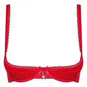 Sutien Obsessive Lovica Half Roșu L-XL Thumb 2