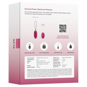 Svakom Elva Remote Control Vibrating Egg Roz Thumb 15