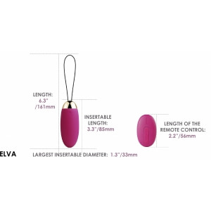 Svakom Elva Remote Control Vibrating Egg Roz Thumb 13