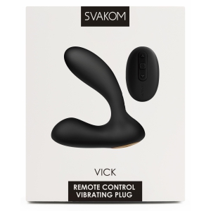Svakom Vick Remote Control Prostată Și Punct G Negru Thumb 14