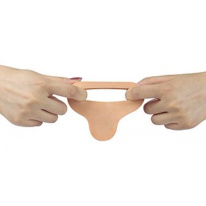 Strap-On The Ultra Soft Double 15cm Thumb 4