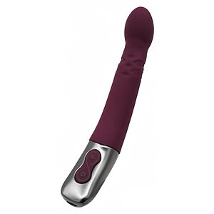 Titanz Rubine Red: Vibrator 10 Vibrații + 10 Rotații Roșu Thumb 5