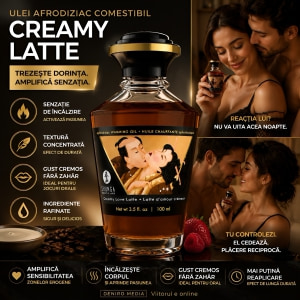Ulei Masaj Aphrodisiac Warming Oil Creamy Latte 100ml Thumb 2