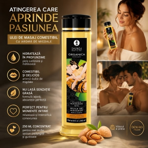Ulei Masaj Shunga Organic Migdale 250ml Thumb 6