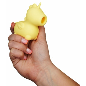 Unihorn Bean Blossom: Vibrator Mini 10+10 Reîncărcabil Galben Thumb 2