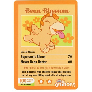 Unihorn Bean Blossom: Vibrator Mini 10+10 Reîncărcabil Galben Thumb 4