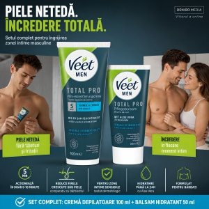 Veet Men TOTAL PRO Depilare Intimă Rapidă 5–10 Min Thumb 2