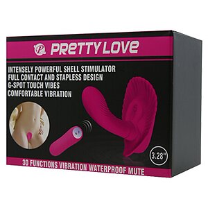 Vibrator Cochilia Dragostei Cu Telecomanda Roz Thumb 3