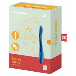 Vibrator Cuplu Elastic Game Albastru Thumb 14