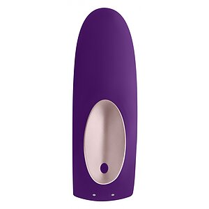 Vibrator Cuplu Partner Plus Cu Telecomandă Mov Thumb 2