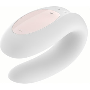 Vibrator Cuplu Satisfyer Double Joy Alb Thumb 4