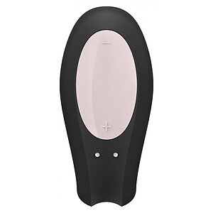 Vibrator Cuplu Satisfyer DoubleJoy Negru Thumb 4