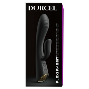 Vibrator Dorcel Flexi Rabbit Heating Negru Thumb 6