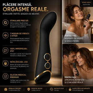 Vibrator Elite Juliette Negru Thumb 3