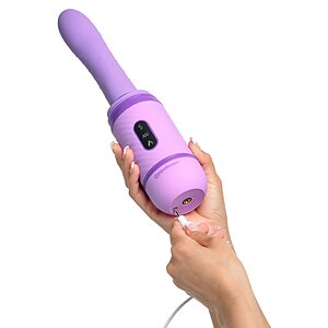 Vibrator Fantasy Love Cu Impingere Mov Thumb 5