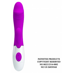 Vibrator Iepuraș Frumos Acțiune Rapidă Mov Thumb 5