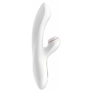 Vibrator Iepuraș Satisfyer Profesional Punctul G Alb Thumb 2