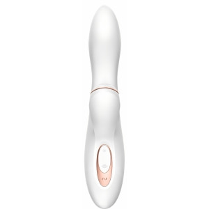 Vibrator Iepuraș Satisfyer Profesional Punctul G Alb Thumb 4