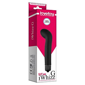 Vibrator iWhizz G 12.5cm Negru Thumb 5