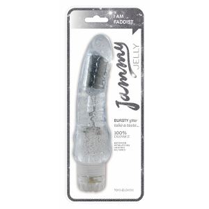 Vibrator Jammy Jelly Bursty Glitter Transparent Thumb 1
