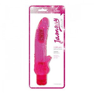 Vibrator Jammy Jelly Flame Glitter Roz Thumb 1