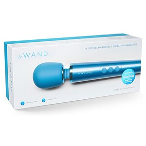 Vibrator Le Wand Petite Massager Albastru Thumb 5