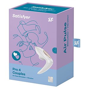 Vibrator Pentru Cupluri Satisfyer Pro Alb Thumb 5