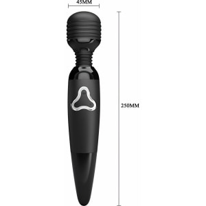 Vibrator Pretty Love Body Wand Negru Thumb 2