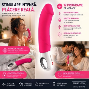 Vibrator Punct G Big Boss G5 Roz Thumb 3